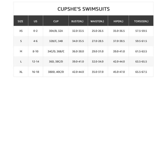 NWT Cupshe Women's Beautiful World Print One Piece Swimsuit.  Large - Picture 6 of 8